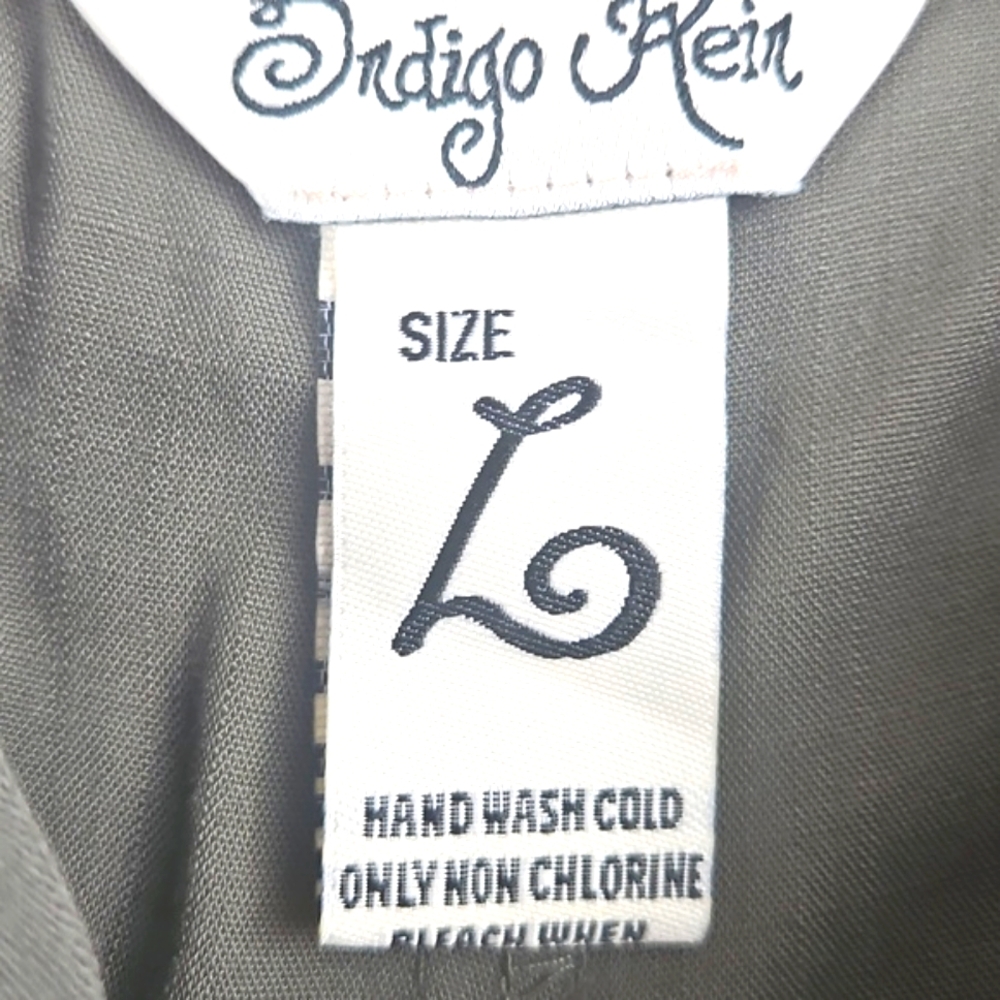Indigo Rein High Waist Olive Green Shorts with Pockets - Picture 2 of 4